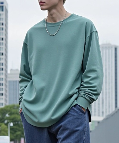 セール】累計販売2万枚突破！【United Athle】premium cotton rib long