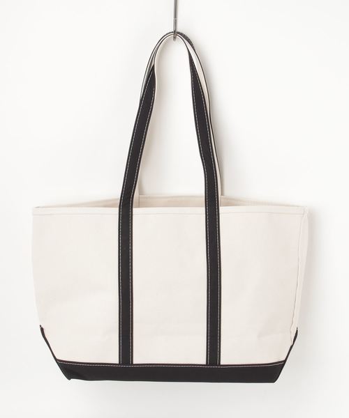 L.L.Bean（エルエルビーン）の「【 L.L.Bean / エルエルビーン 】CANVAS TOTE BAG LARGE / キャンバス トートバッグ ラージ　Handles/Long（トートバッグ・レディース・ブラック/ネイビー/ブラウン/レッド・LARGE）」の5枚目の写真