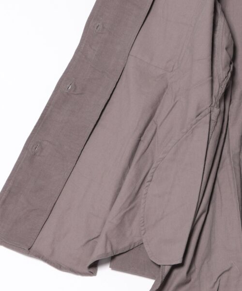 STYLEBLOCK（スタイルブロック）の「コーデュロイビッグシルエットCPOジャケット（ミリタリージャケット・レディース・グレー/ベージュ/ブラウン/ライトベージュ・M）」の6枚目の写真