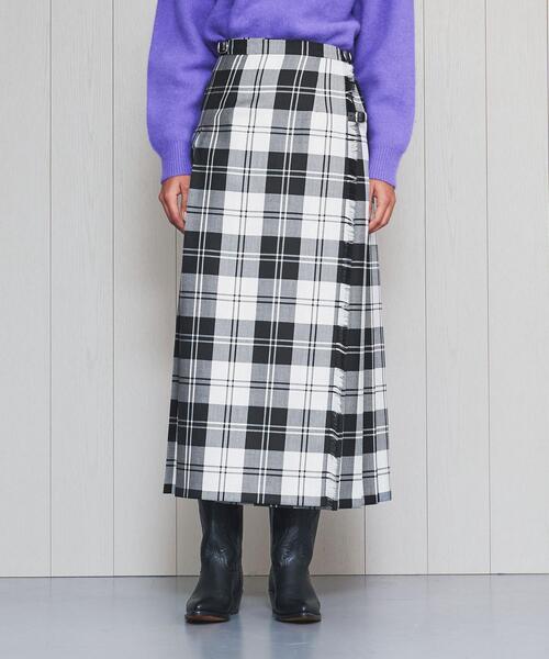 O'NEIL of DUBLIN(オニールオブダブリン)の「<O'NEIL of DUBLIN>CLASSIC MAXI KNIT EXTRA BELT SKIRT/スカート ◆(スカート・レディース・イエロー/ブラック/レッド・10/8)」の18枚目の写真
