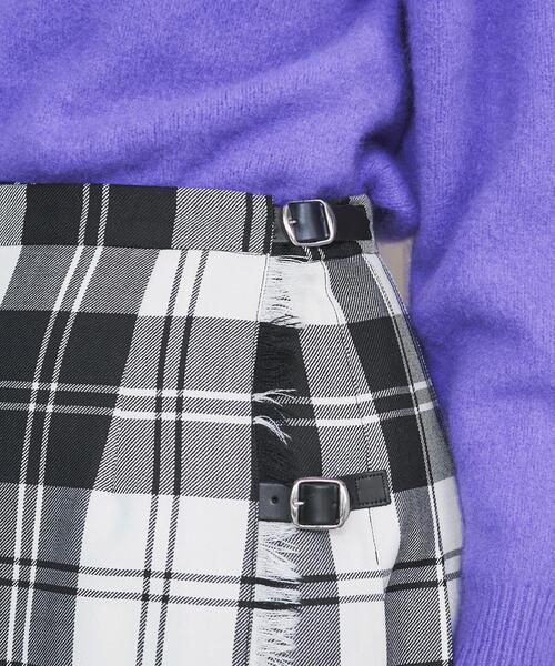 O'NEIL of DUBLIN(オニールオブダブリン)の「<O'NEIL of DUBLIN>CLASSIC MAXI KNIT EXTRA BELT SKIRT/スカート ◆(スカート・レディース・イエロー/ブラック/レッド・10/8)」の14枚目の写真