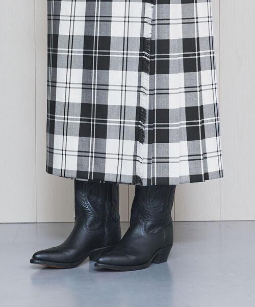 O'NEIL of DUBLIN(オニールオブダブリン)の「<O'NEIL of DUBLIN>CLASSIC MAXI KNIT EXTRA BELT SKIRT/スカート ◆(スカート・レディース・イエロー/ブラック/レッド・10/8)」の15枚目の写真