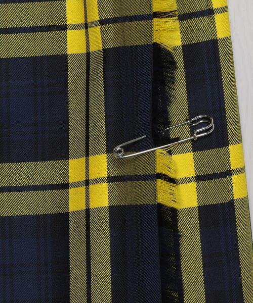 O'NEIL of DUBLIN(オニールオブダブリン)の「<O'NEIL of DUBLIN>CLASSIC MAXI KNIT EXTRA BELT SKIRT/スカート ◆(スカート・レディース・イエロー/ブラック/レッド・10/8)」の4枚目の写真