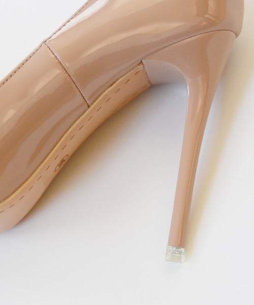 セール】エナメルポインテッドトゥピンヒールパンプス（パンプス