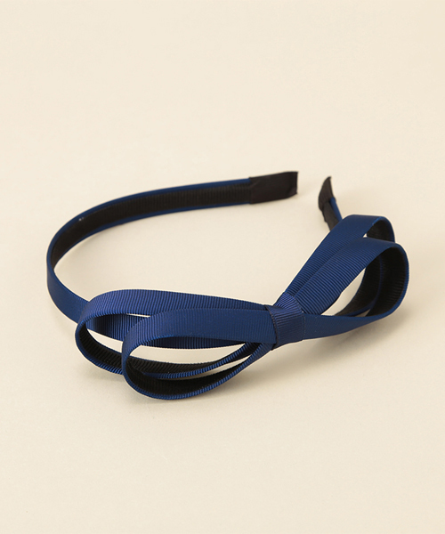 ROSE BUD（ローズバッド）の「(LL ACCESSORIES)3JSD010 HAIR ACCE RIBBON KATYUSHA（カチューシャ・レディース・ブラック/ダークブルー/グリーン/レッド・ONE SIZE）」の9枚目の写真