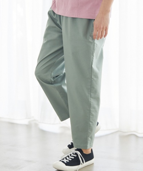 LAKOLE(ラコレ)の「ドビーコックパンツ / LAKOLE(その他パンツ・メンズ・ブラック/ベージュ/オリーブ・MEDIUM/LARGE)」の1枚目の写真