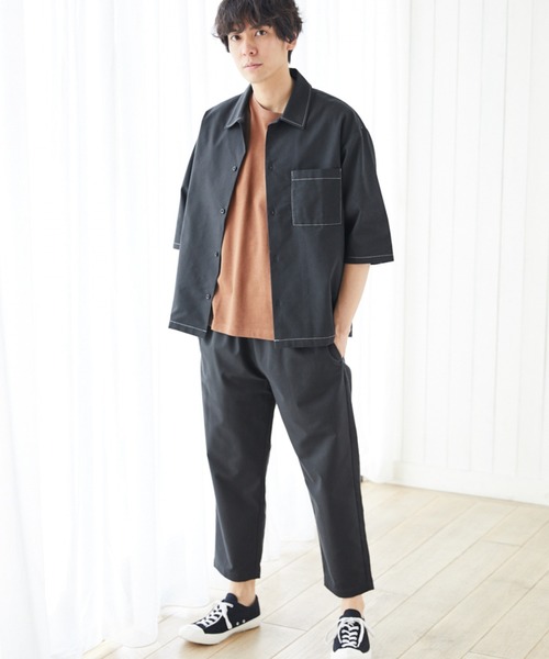 LAKOLE(ラコレ)の「ドビーコックパンツ / LAKOLE(その他パンツ・メンズ・ブラック/ベージュ/オリーブ・MEDIUM/LARGE)」の20枚目の写真