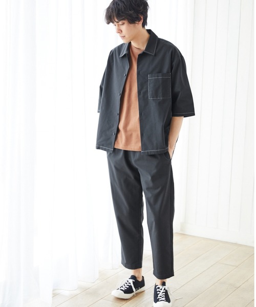 LAKOLE(ラコレ)の「ドビーコックパンツ / LAKOLE(その他パンツ・メンズ・ブラック/ベージュ/オリーブ・MEDIUM/LARGE)」の7枚目の写真