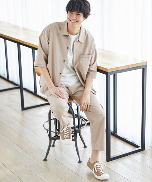 LAKOLE(ラコレ)の「ドビーコックパンツ / LAKOLE(その他パンツ・メンズ・ブラック/ベージュ/オリーブ・MEDIUM/LARGE)」の14枚目の写真