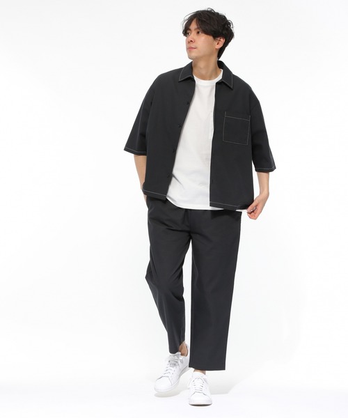 LAKOLE(ラコレ)の「ドビーコックパンツ / LAKOLE(その他パンツ・メンズ・ブラック/ベージュ/オリーブ・MEDIUM/LARGE)」の12枚目の写真