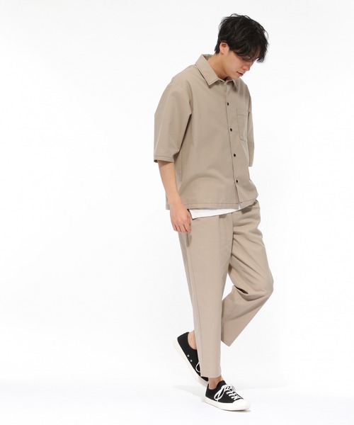 LAKOLE(ラコレ)の「ドビーコックパンツ / LAKOLE(その他パンツ・メンズ・ブラック/ベージュ/オリーブ・MEDIUM/LARGE)」の8枚目の写真