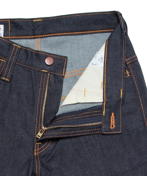 Big John（ビッグジョン）の「BIG JOHN / ニードルレッグ リジット（デニムパンツ・メンズ・インディゴブルー・30inch/28inch/32inch）」の15枚目の写真
