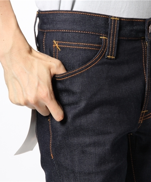 Big John（ビッグジョン）の「BIG JOHN / ニードルレッグ リジット（デニムパンツ・メンズ・インディゴブルー・30inch/28inch/32inch）」の6枚目の写真