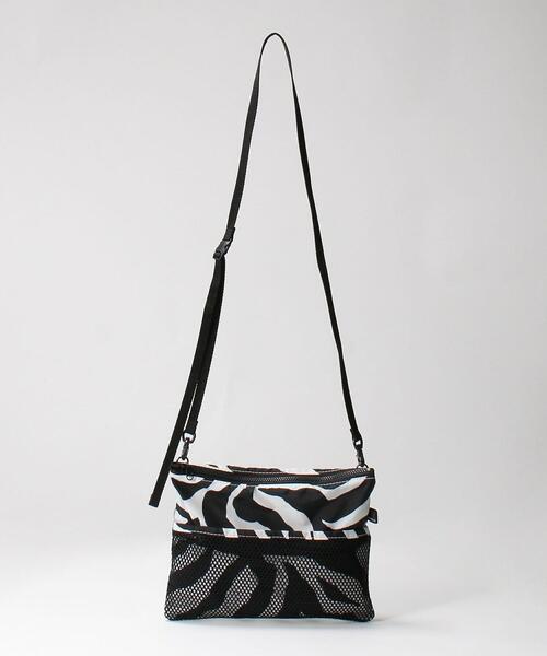 BEAUTY&YOUTH UNITED ARROWS（ビューティーアンドユースユナイテッドアローズ）の「＜LAMPEYE＞メッシュコンビサコッシュ ◆（ショルダーバッグ・レディース・パープル/その他1/ブラック・FREE）」の3枚目の写真