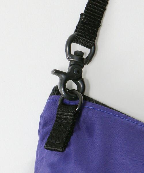 BEAUTY&YOUTH UNITED ARROWS（ビューティーアンドユースユナイテッドアローズ）の「＜LAMPEYE＞メッシュコンビサコッシュ ◆（ショルダーバッグ・レディース・パープル/その他1/ブラック・FREE）」の10枚目の写真