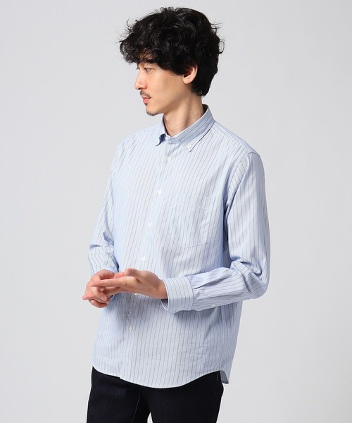 セール カラードビーリバーストライプシャツ ビジネスシャツ Takeo Kikuchi タケオキクチ のファッション通販 Zozotown