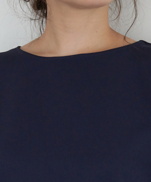 ROPE' PICNIC（ロペピクニック）の「【WEB限定カラー:ブラック、ラベンダー】【2WAY】袖シアーブラウス（シャツ/ブラウス・レディース・ピンク系その他2/カーキ/ブラック/ネイビー/オフホワイト/ダークラベンダー・38/40）」の10枚目の写真