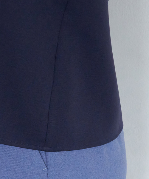 ROPE' PICNIC（ロペピクニック）の「【WEB限定カラー:ブラック、ラベンダー】【2WAY】袖シアーブラウス（シャツ/ブラウス・レディース・ピンク系その他2/カーキ/ブラック/ネイビー/オフホワイト/ダークラベンダー・38/40）」の8枚目の写真