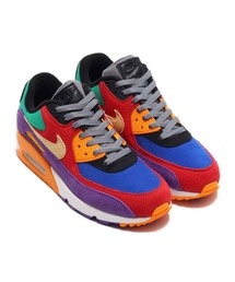 NIKE | NIKE AIR MAX 90 UNIVERSITY RED/PALE VANILLA-HYPER GRAPE【SP】(スニーカー)