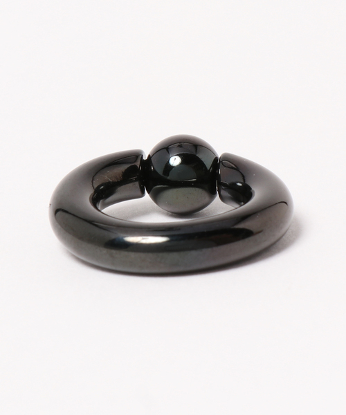 MORPH(モルフ)の「MORPH モルフ CBR ボディーピアス 4ゲージ 14mm~16mm(ピアス(片耳用)・メンズ・ブラック・14/16)」の5枚目の写真