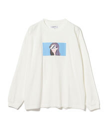 BEAMS T | Dunno / VR girl ロングスリーブ Tシャツ(Tシャツ/カットソー)