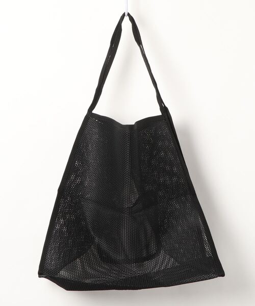 minia（ミニア）の「キューブメッシュトート　◆（トートバッグ・レディース・ベージュ/イエロー/ブラック/グリーン・FREE）」の8枚目の写真