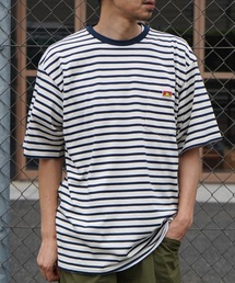 《BEN DAVIS》border pocket Tee