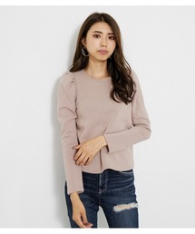rienda | ショルダーギャザーカットトップス(Tシャツ/カットソー)
