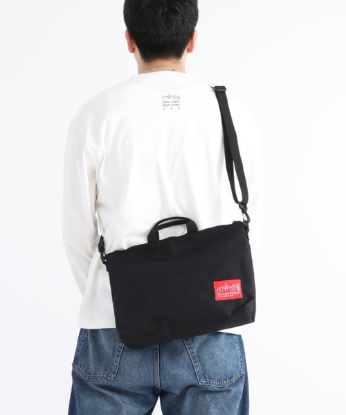 Manhattan Portage(マンハッタンポーテージ)の「Helmsley Bag(ショルダーバッグ・メンズ・ブラック・SMALL)」の18枚目の写真