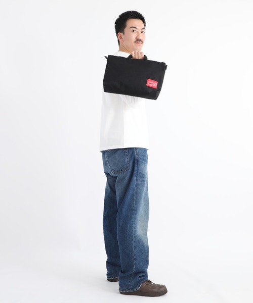 Manhattan Portage(マンハッタンポーテージ)の「Helmsley Bag(ショルダーバッグ・メンズ・ブラック・SMALL)」の15枚目の写真