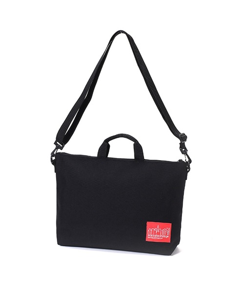 Manhattan Portage(マンハッタンポーテージ)の「Helmsley Bag(ショルダーバッグ・メンズ・ブラック・SMALL)」の13枚目の写真