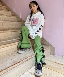 Candy Stripper | PRECOCIOUS RIBBON RIB パンツ(その他パンツ)