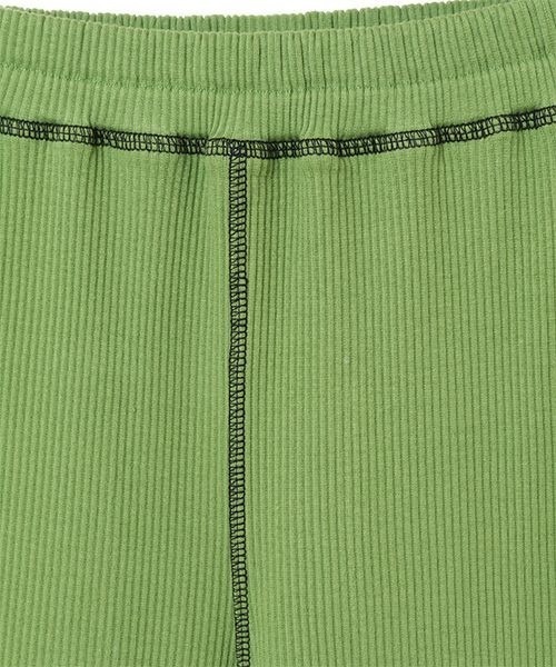 Candy Stripper（キャンディストリッパー）の「PRECOCIOUS RIBBON RIB パンツ（その他パンツ・レディース・ブラック/グリーン/アイボリー・2）」の8枚目の写真