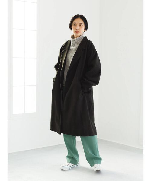 koe（コエ）の「カットメルトン チェスターコート○（その他アウター  