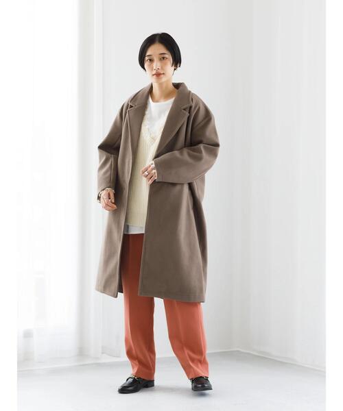 koe（コエ）の「カットメルトン チェスターコート○（その他アウター  