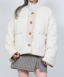 DING | DING/裏ボアキルティングジャケット(ブルゾン)