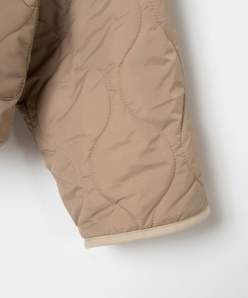 DING（ディング）の「DING/裏ボアキルティングジャケット（ブルゾン・レディース・オフホワイト/ベージュ・FREE）」の5枚目の写真