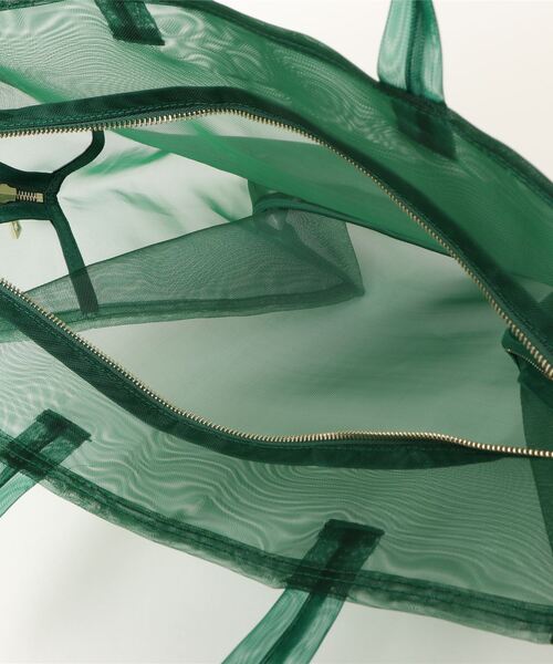 FRUIT OF THE LOOM（フルーツオブザルーム）の「【W】【FRUIT OF THE LOOM】FTL SEE THROUGH　BST BAG M（トートバッグ・レディース・ホワイト/オレンジ/グリーン/パープル・FREE）」の9枚目の写真