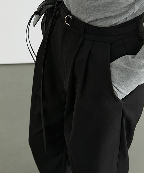 BLESS №46 Pleatedblother 2タック パンツ スポンディッシュウールストレッチ 2タックパンツ （その他