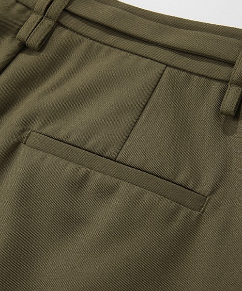 パンナコッタ S⑤ T⑤ 2セット Fano Studios】2 Tuck Belted Slacks FD20K065-ファッション通販