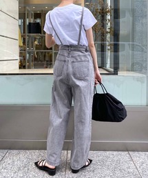 RIVE DROITE | 幅広いコーディネートが楽しめる　サスペンダーデニム　（フルレングス）(デニムパンツ)