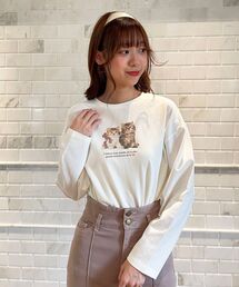 MAJESTIC LEGON | アソートメッセージロンT(Tシャツ/カットソー)