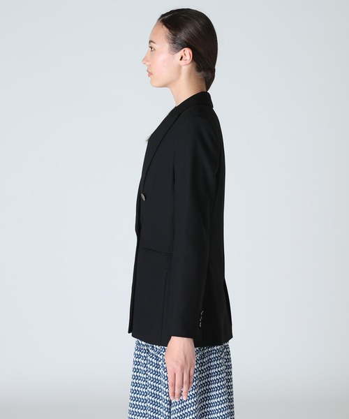 INED（イネド）の「ダブルブレストジャケット（テーラードジャケット・レディース・ブラック/カーキ・11号/9号/7号）」の13枚目の写真