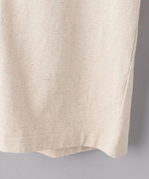 AURALEE（オーラリー）の「＜AURALEE（オーラリー）＞ コットンリネン スタンドアップ Tシャツ■■■（Tシャツ/カットソー・メンズ・ナチュラル・3/4/5）」の9枚目の写真