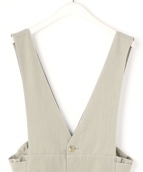 179/WG（イチナナキュウダブルジー）の「2WAYジャンパースカート（ジャンパースカート・レディース・グリーン/ライトグレー/ブラック・MEDIUM）」の7枚目の写真