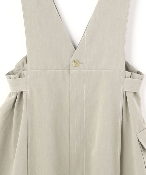 179/WG（イチナナキュウダブルジー）の「2WAYジャンパースカート（ジャンパースカート・レディース・グリーン/ライトグレー/ブラック・MEDIUM）」の15枚目の写真