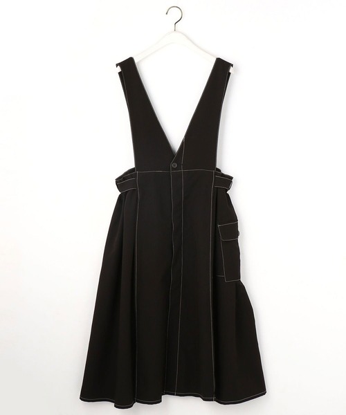 179/WG（イチナナキュウダブルジー）の「2WAYジャンパースカート（ジャンパースカート・レディース・グリーン/ライトグレー/ブラック・MEDIUM）」の21枚目の写真