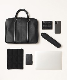 BEAMS F ビジネスバッグ ブリーフケース ブラウン レザー BEAMS F（ビームスF）TOFF&LOADSTONE / SLIM BRIEF レザー