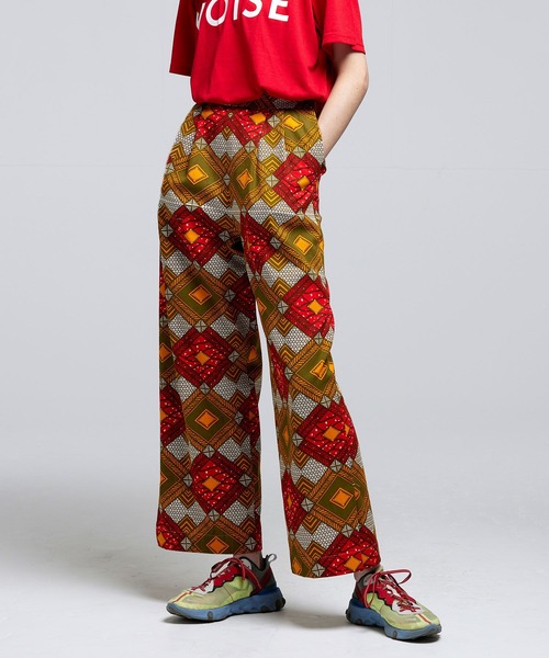 NOISE MAKER（ノイズメーカー）の「アフリカ柄スリットワイド