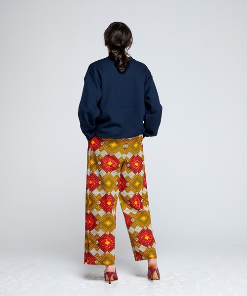 NOISE MAKER（ノイズメーカー）の「アフリカ柄スリットワイド